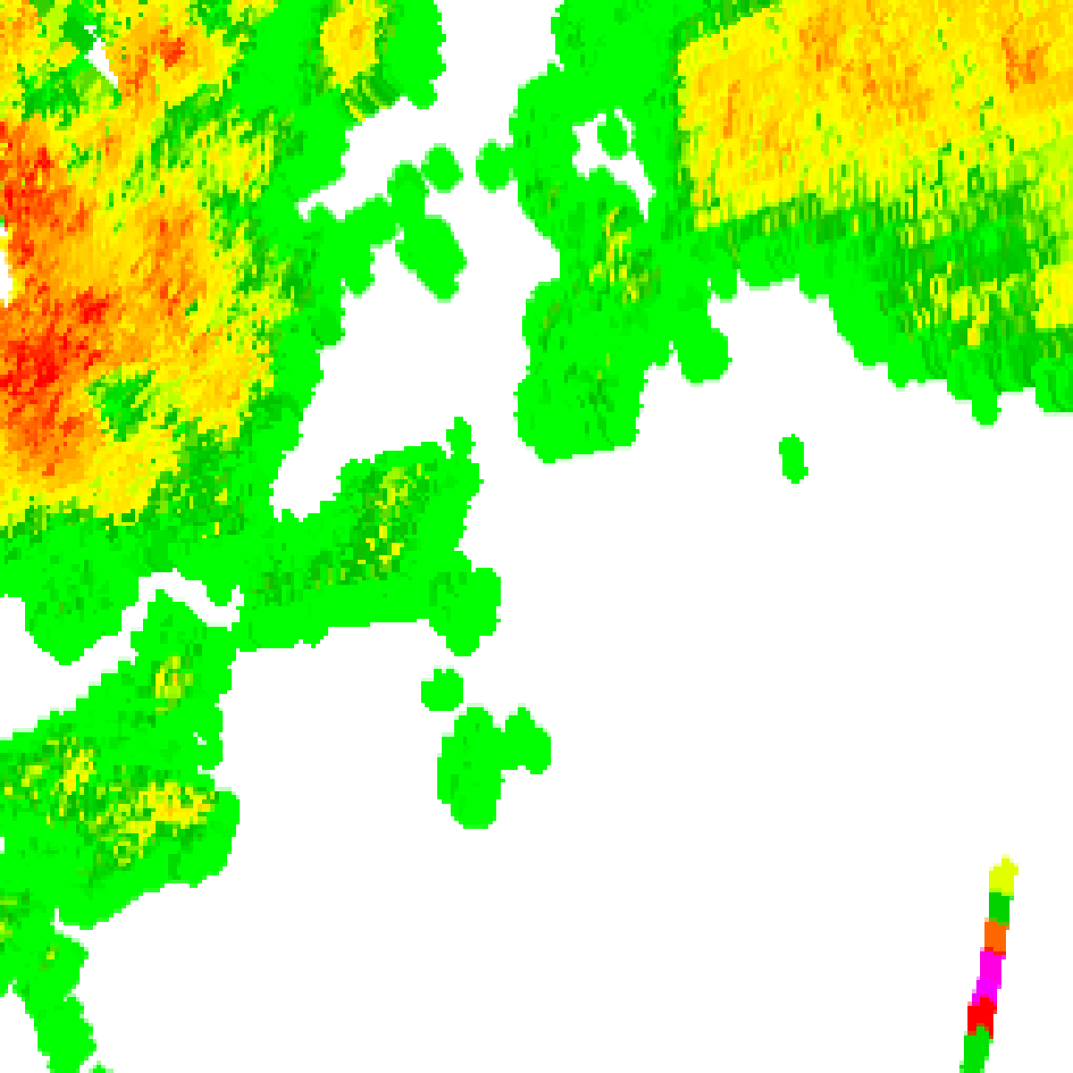 Radar 3:05pm AEST