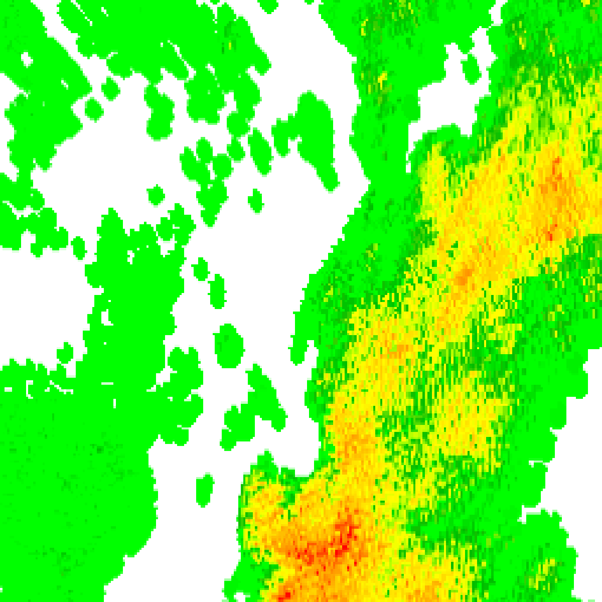 Radar 6:40pm AEST