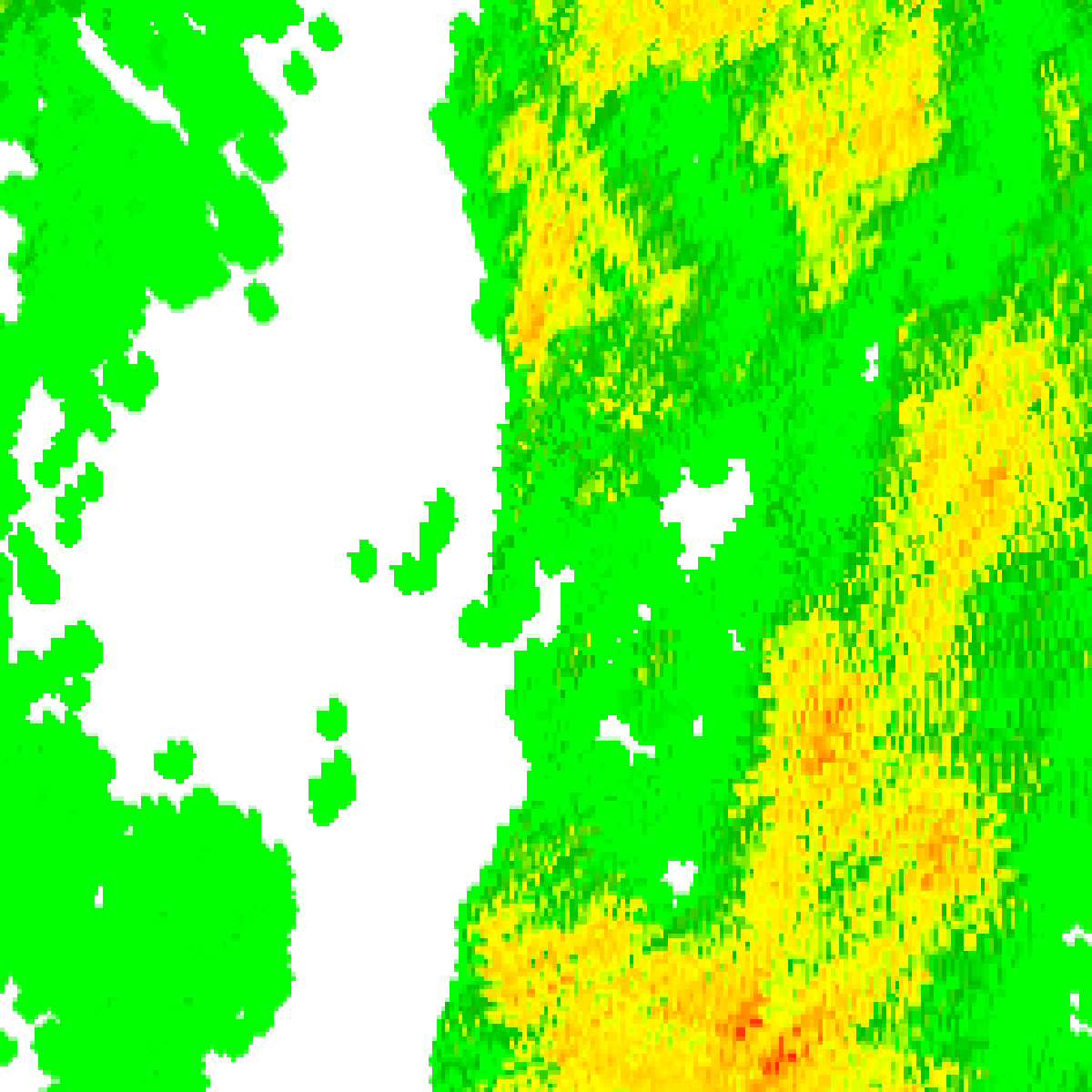 Radar 6:50pm AEST
