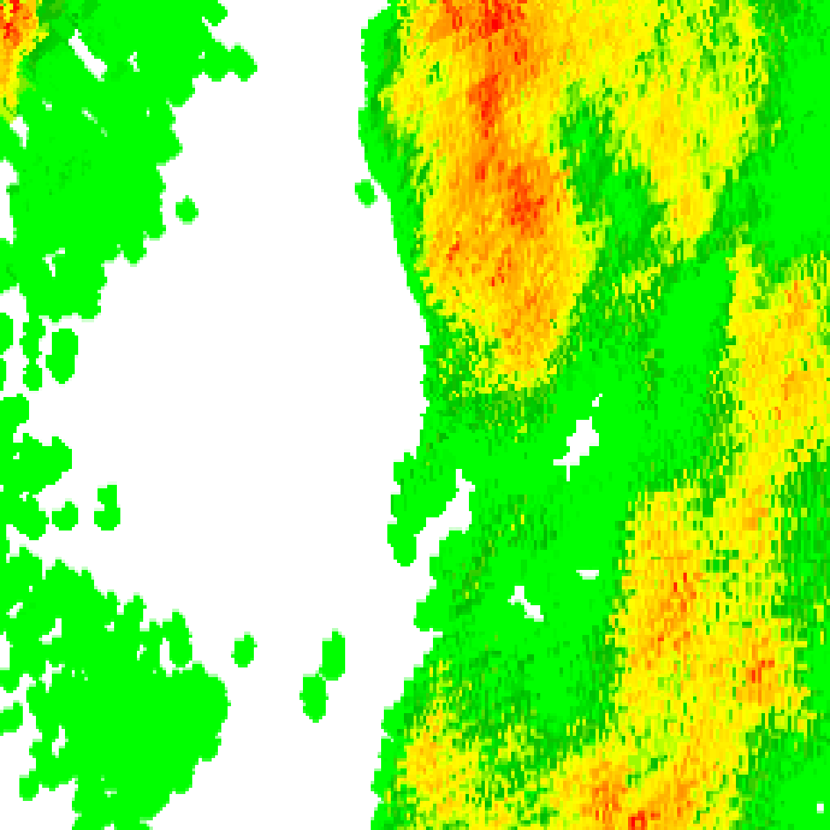Radar 6:55pm AEST