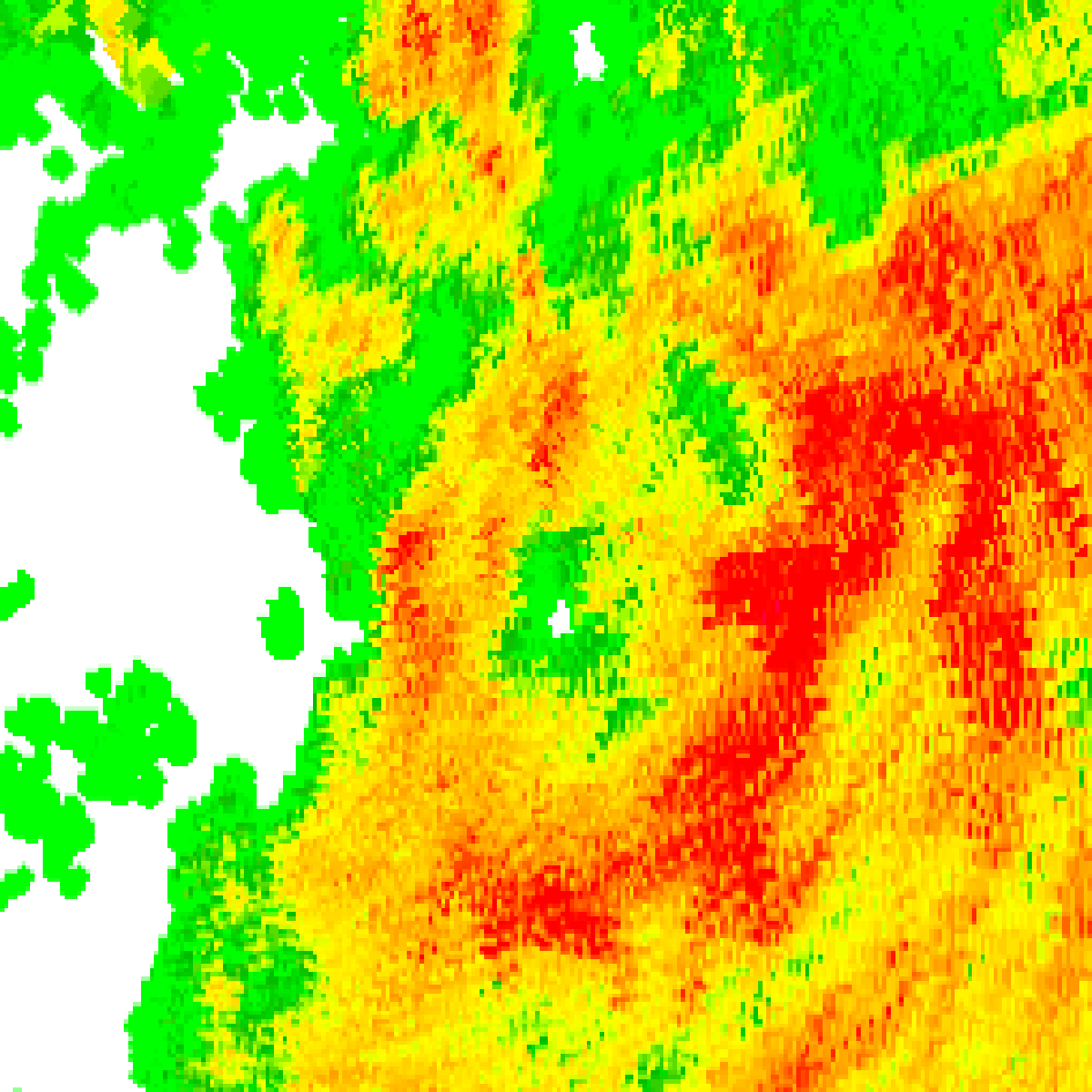 Radar 8:25pm AEST