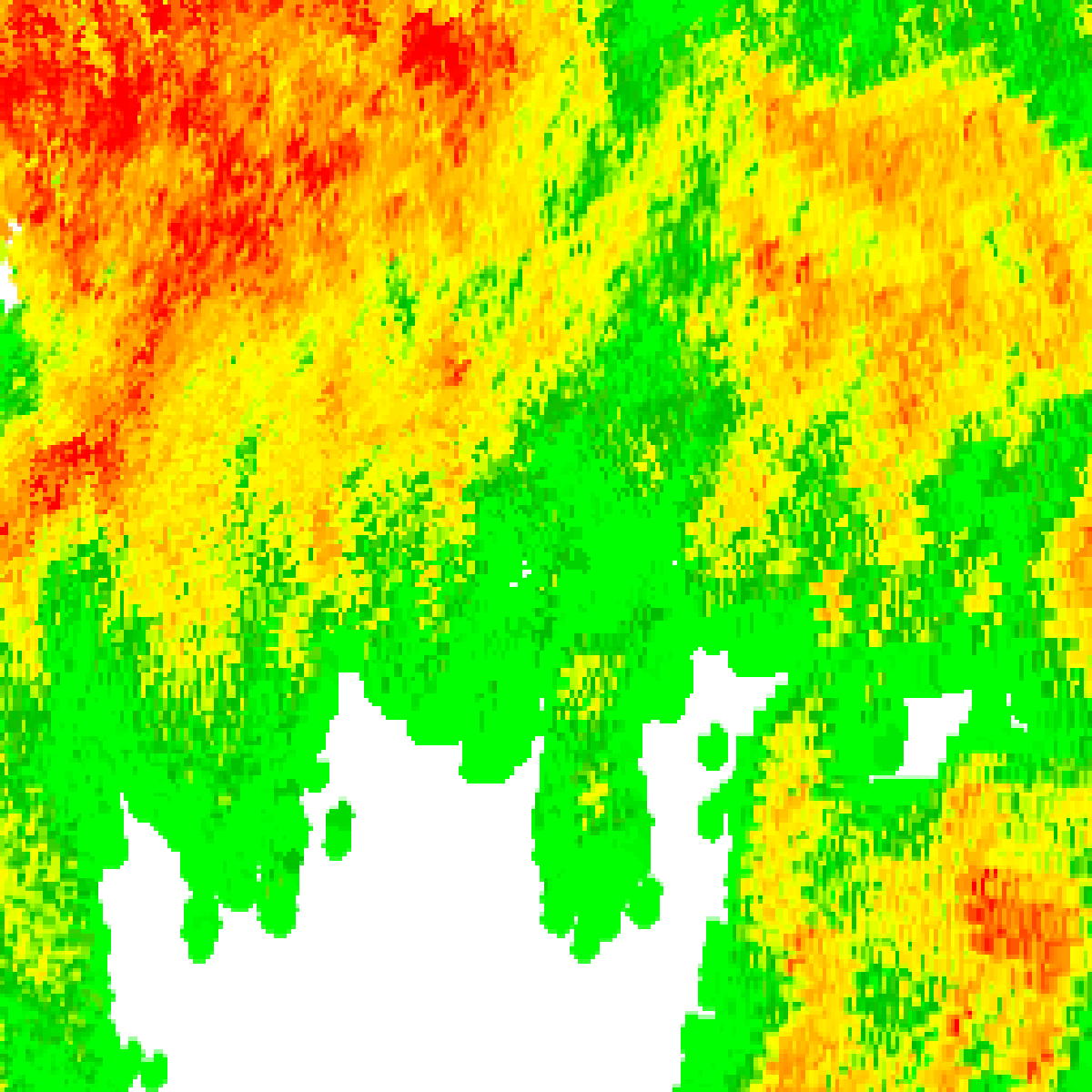 Radar 9:35pm AEST