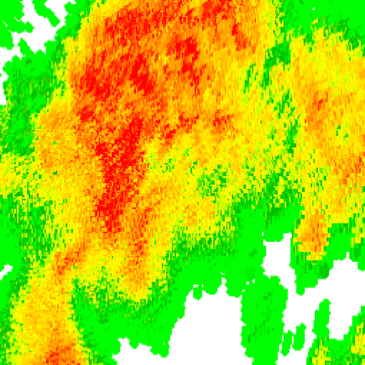 Radar 9:55pm AEST
