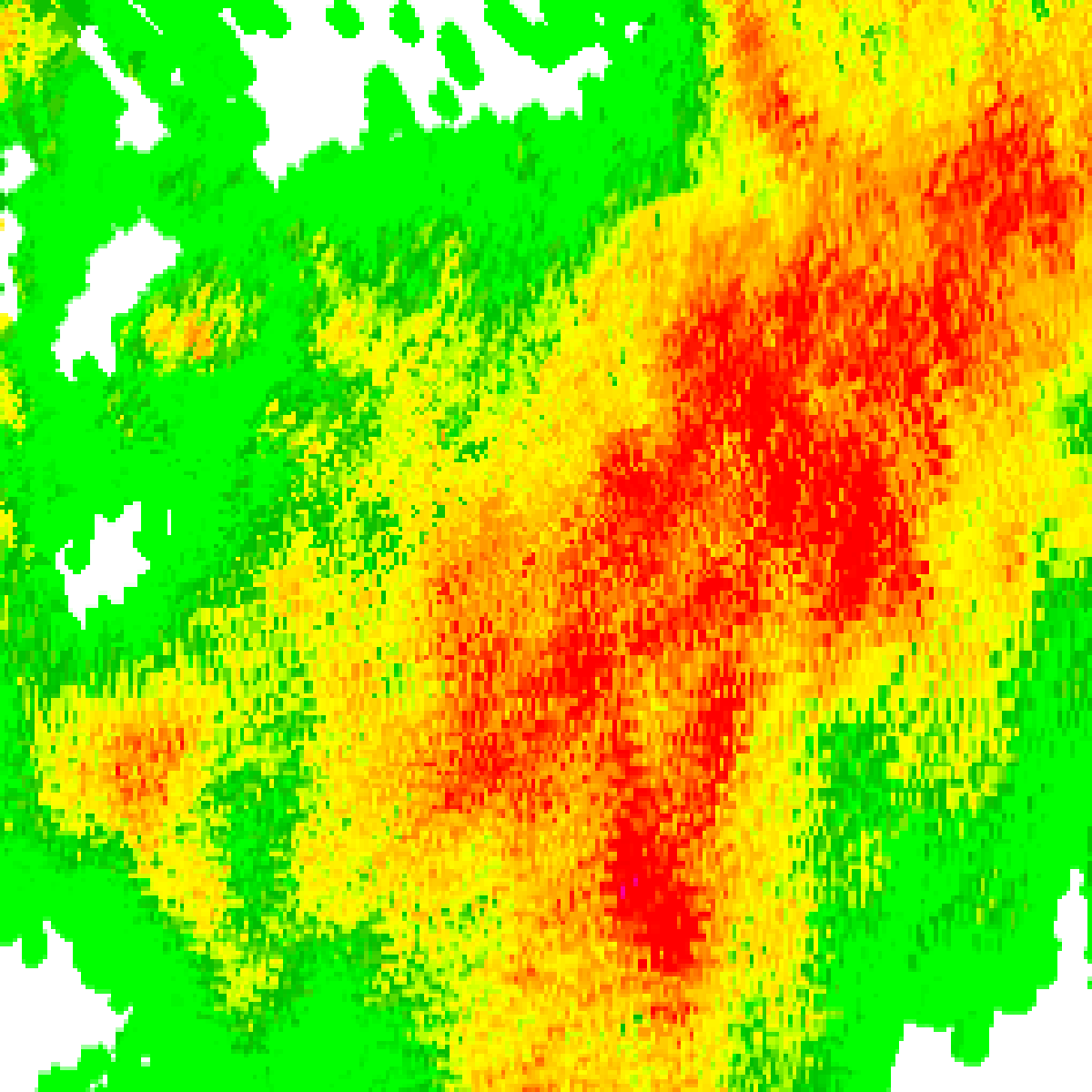 Radar 10:25pm AEST