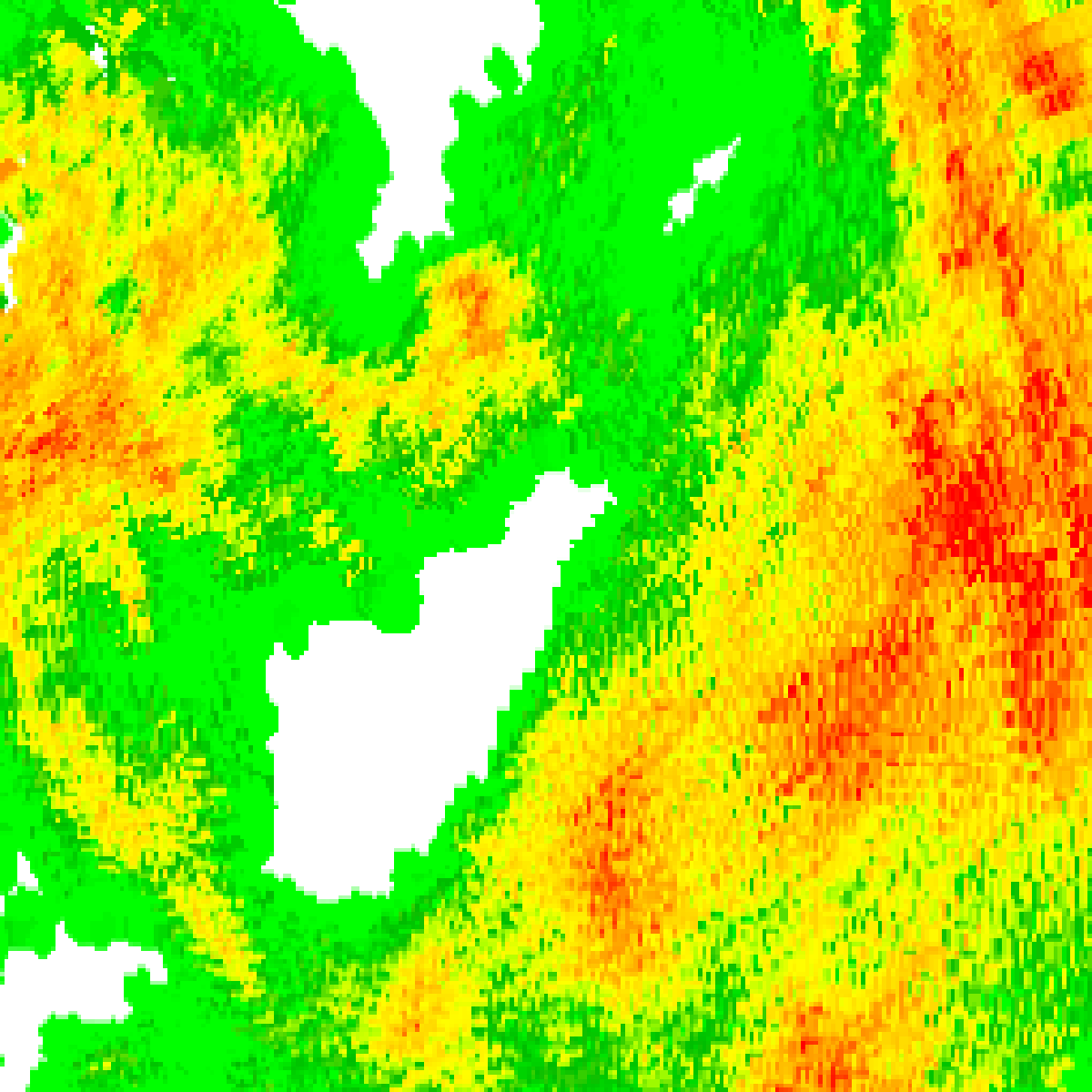 Radar 10:45pm AEST