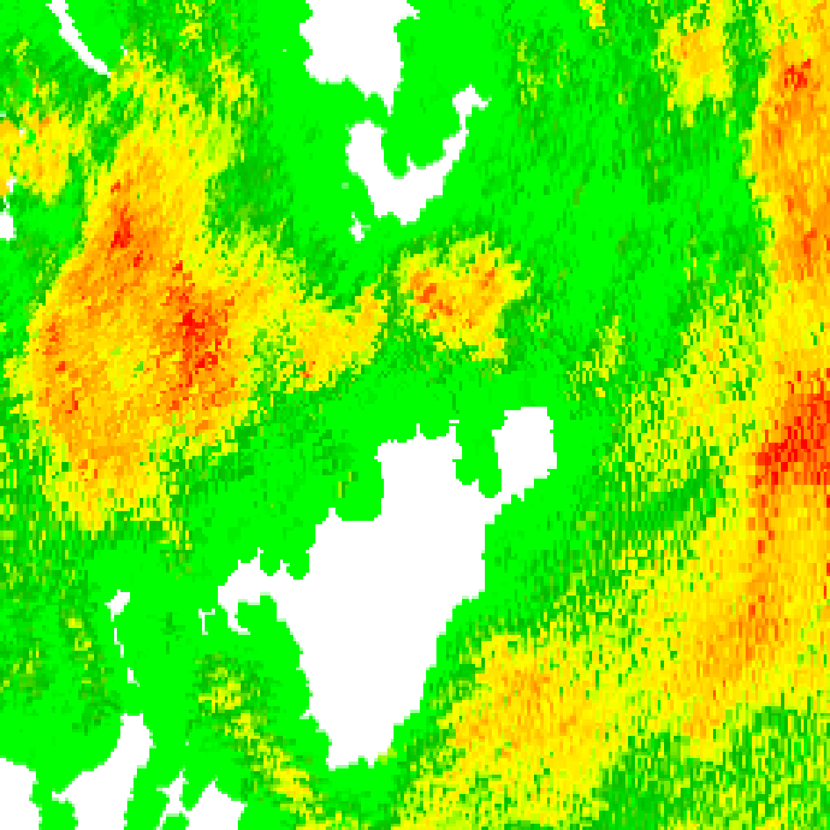 Radar 10:55pm AEST
