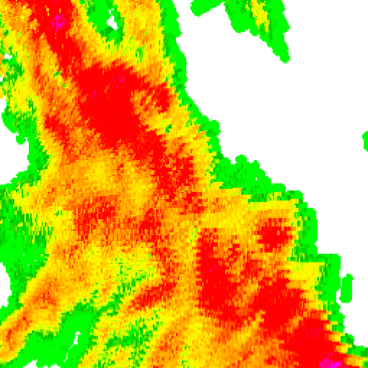 Radar 12:10pm AEST