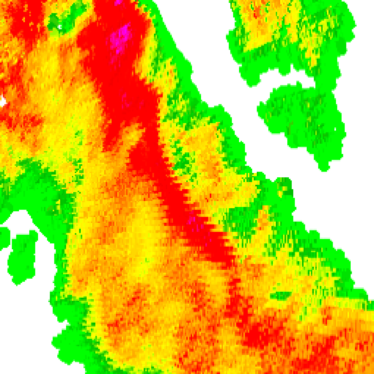 Radar 12:40pm AEST
