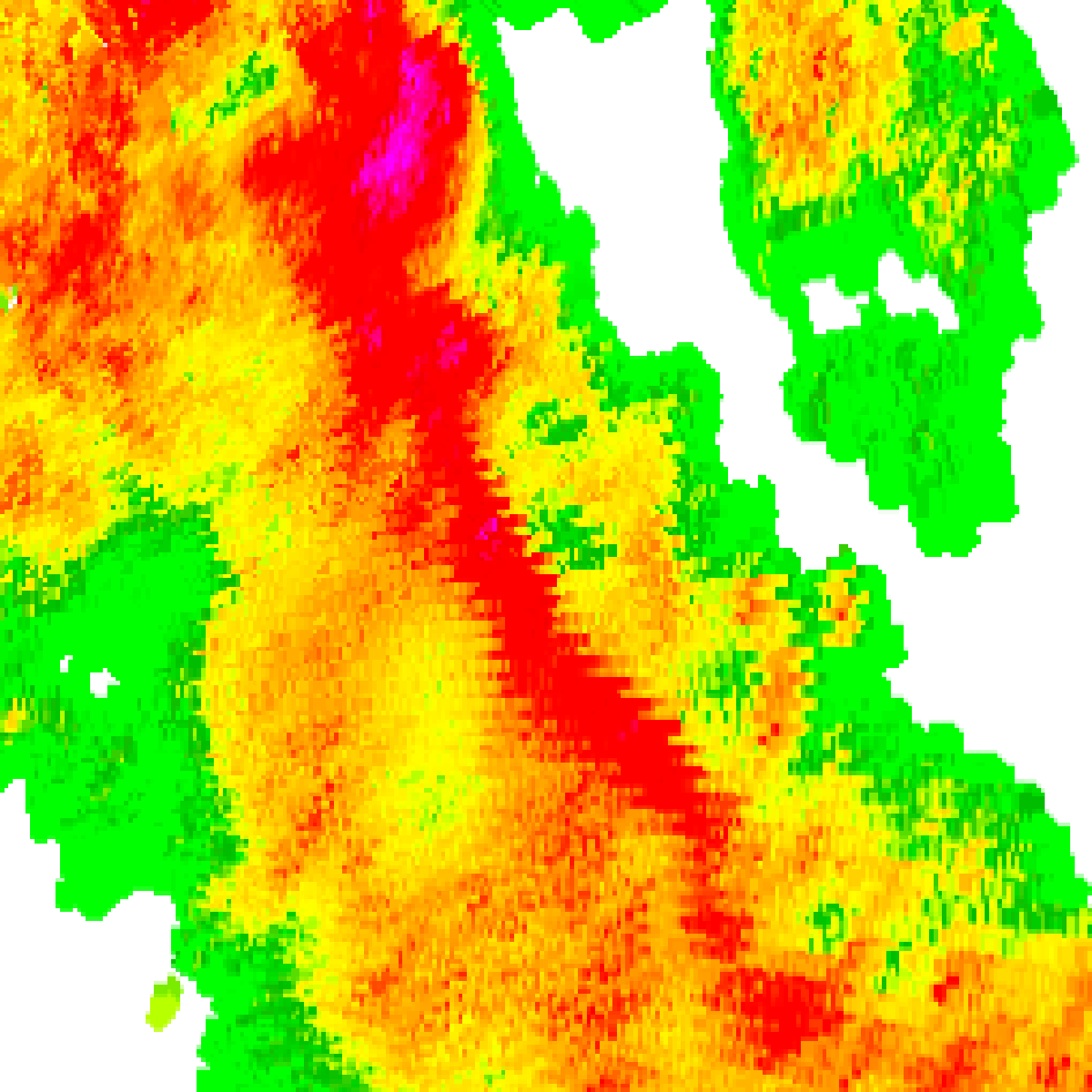 Radar 12:45pm AEST