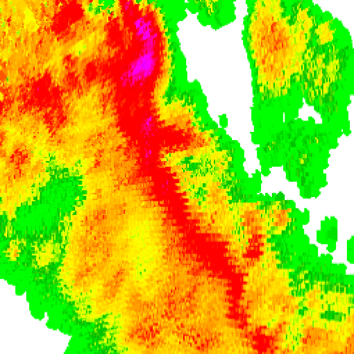 Radar 12:50pm AEST