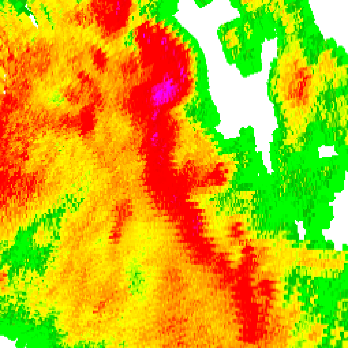 Radar 1:00pm AEST