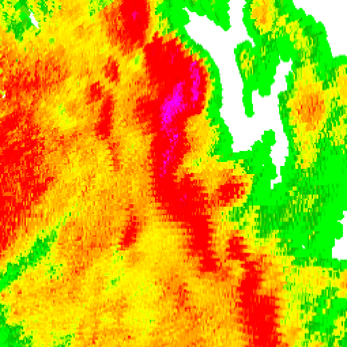 Radar 1:05pm AEST