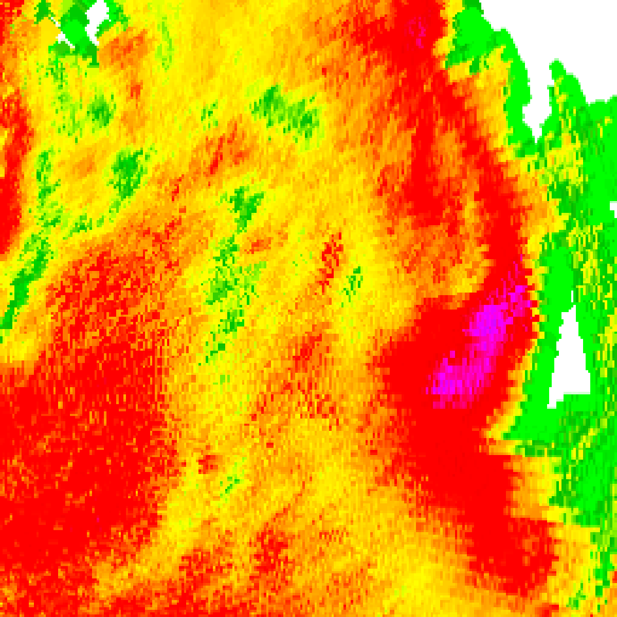Radar 1:40pm AEST