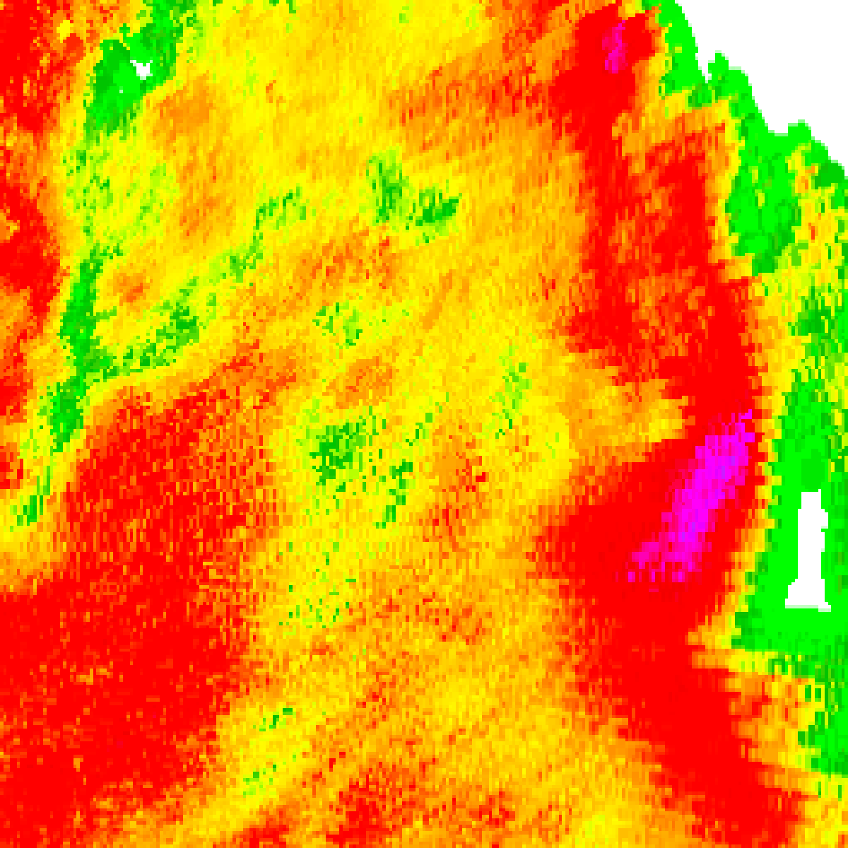 Radar 1:45pm AEST