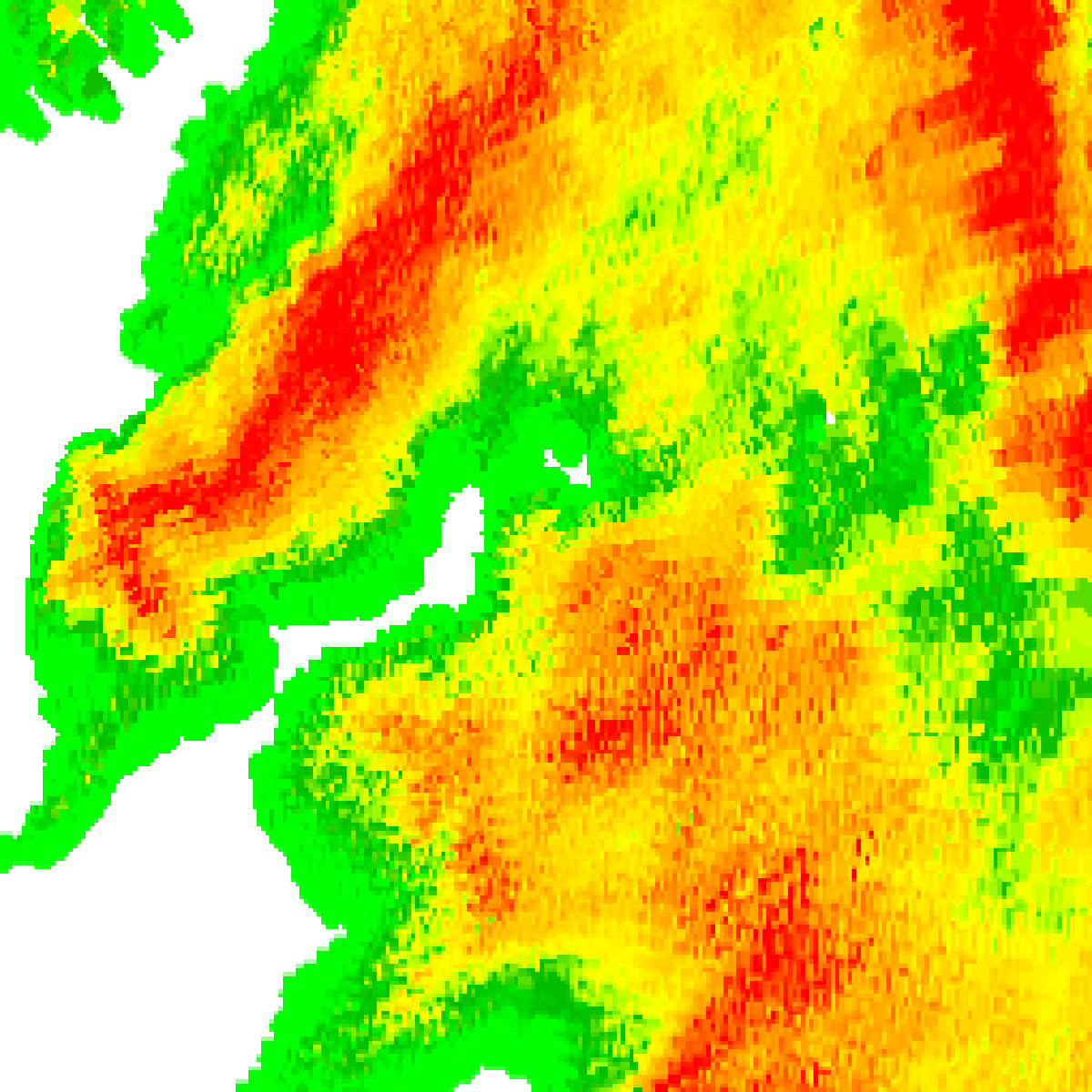 Radar 2:35pm AEST