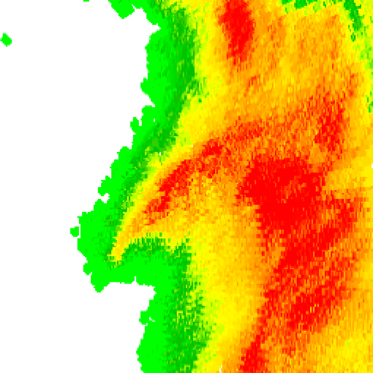 Radar 3:35pm AEST