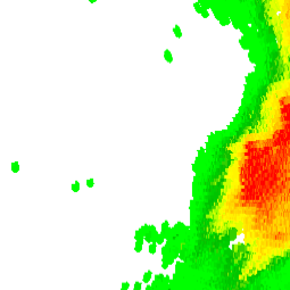 Radar 5:05pm AEST