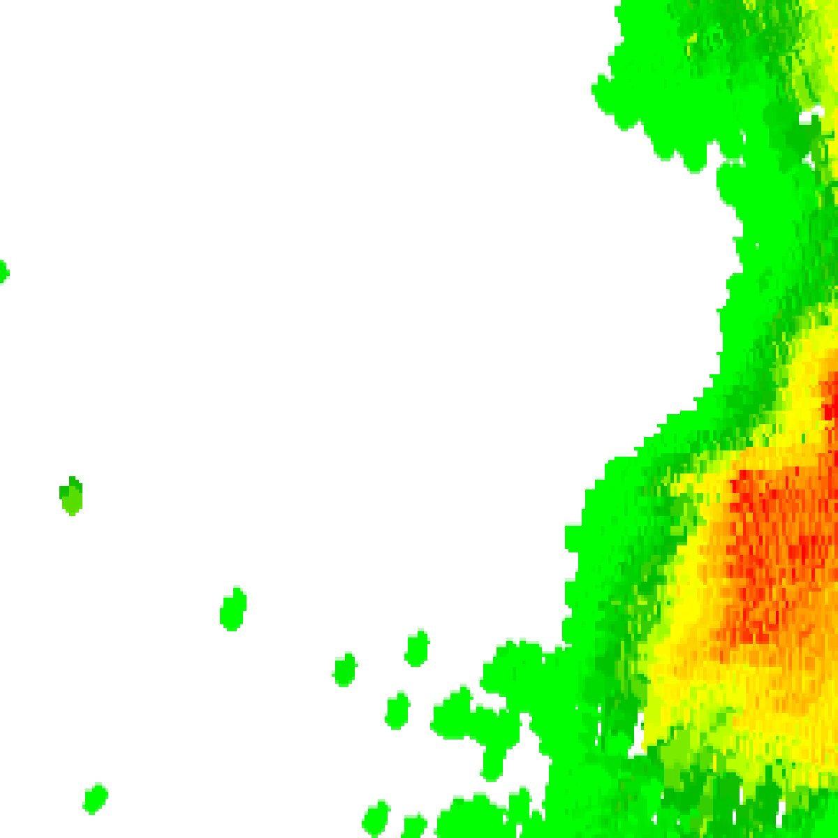 Radar 5:10pm AEST