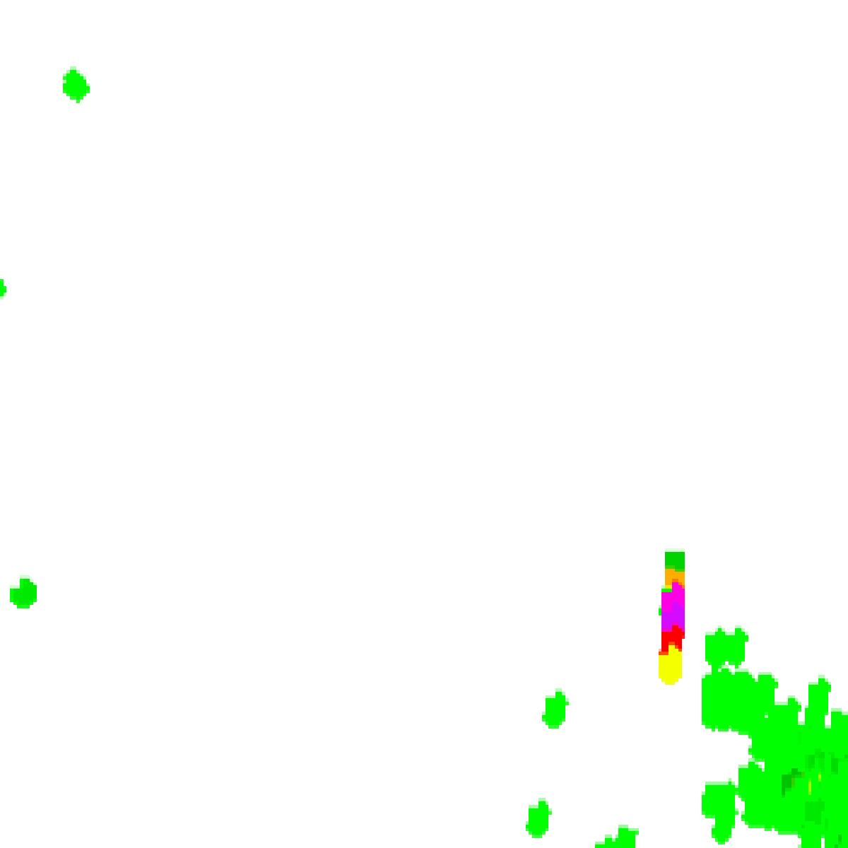 Radar 7:50pm AEST